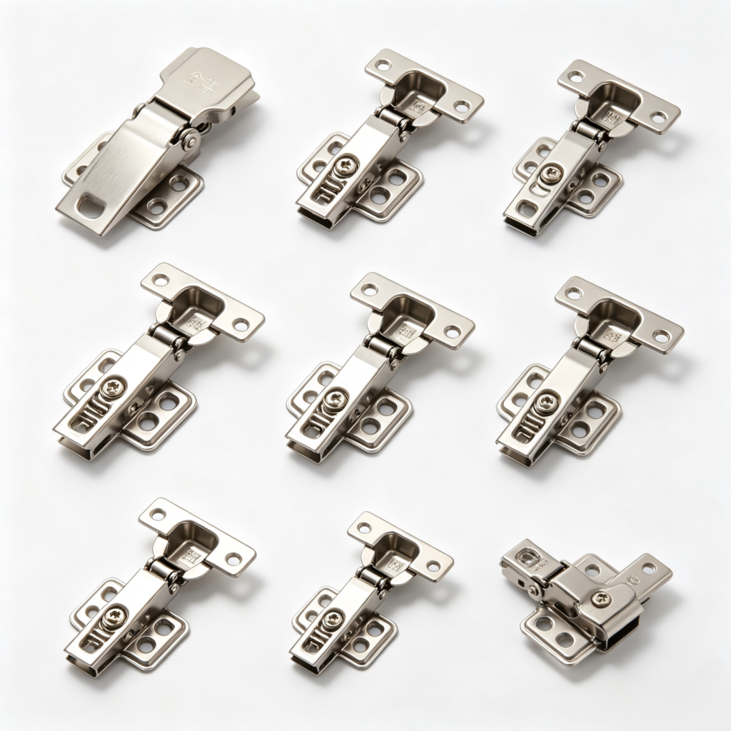 Different types soft close cabinet hinges full display for whole house cabinet